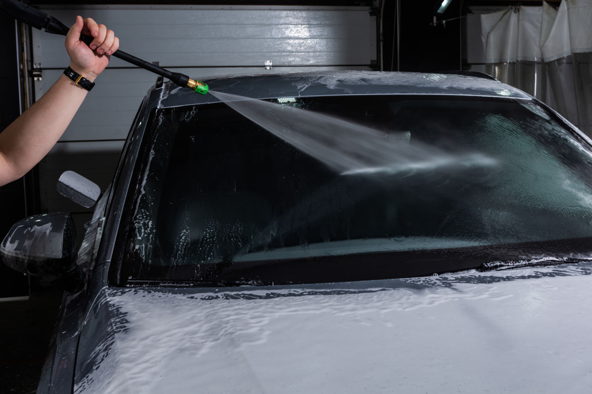 Detailing car wash